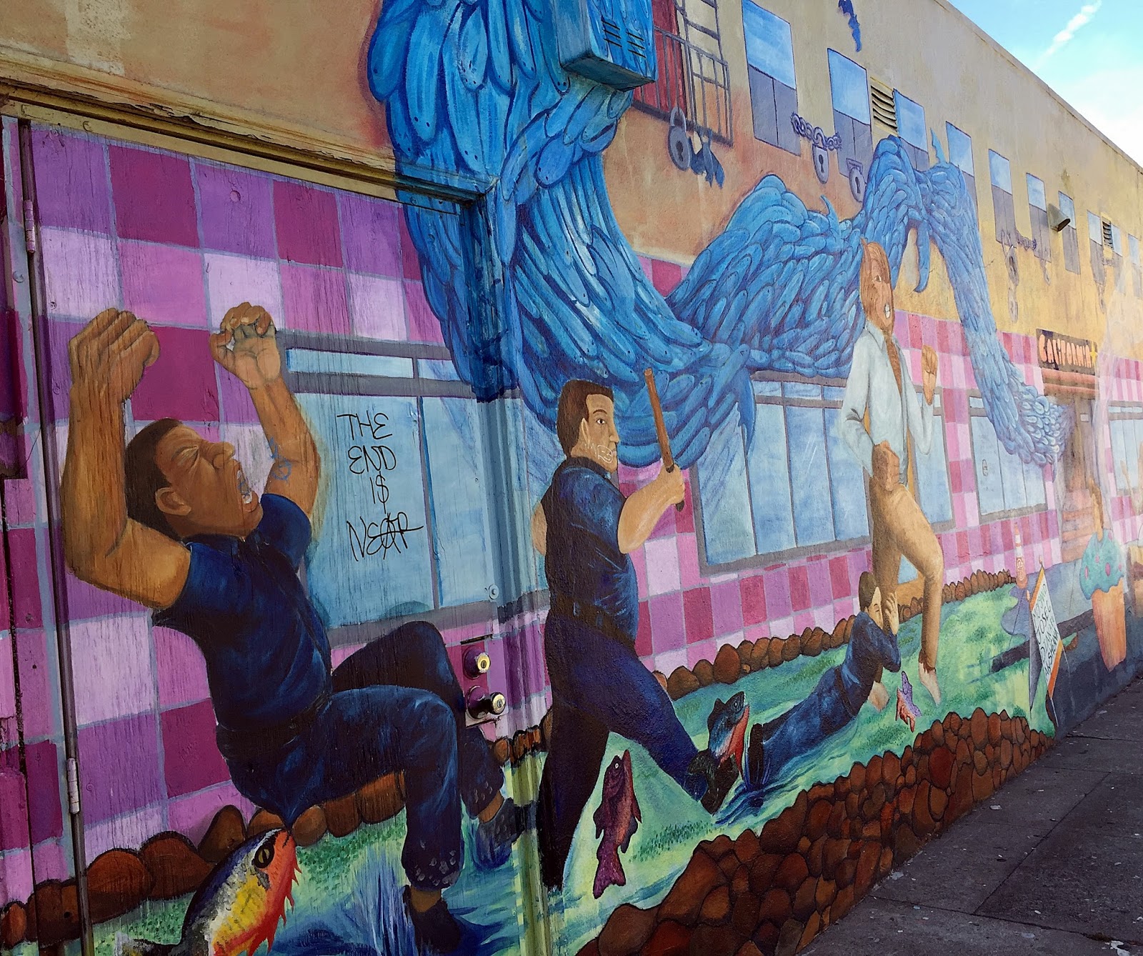 Black Panther Party Endless Canvas Bay Area Graffiti And