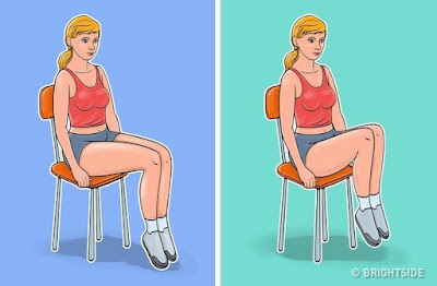 Bụng phẳng, eo thon với 7 bài tập ngồi trên ghế Bụng phẳng, eo thon với 7 bài tập ngồi trên ghế