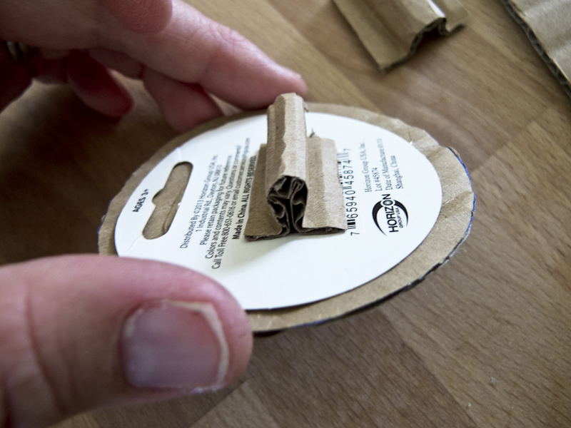Pure and Noble Reduce, Reuse, Recycle Cardboard Stamping