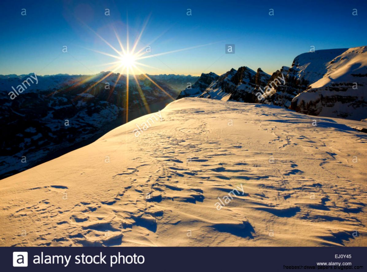 Evening Alps View Mountain Mountain Panorama Mountains