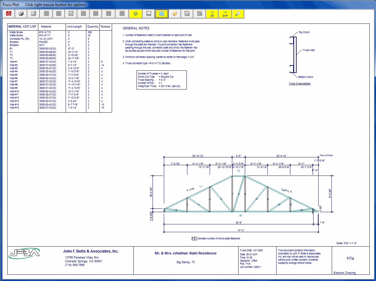 Truss Design & Estimating (Truss D&E) Software Laris