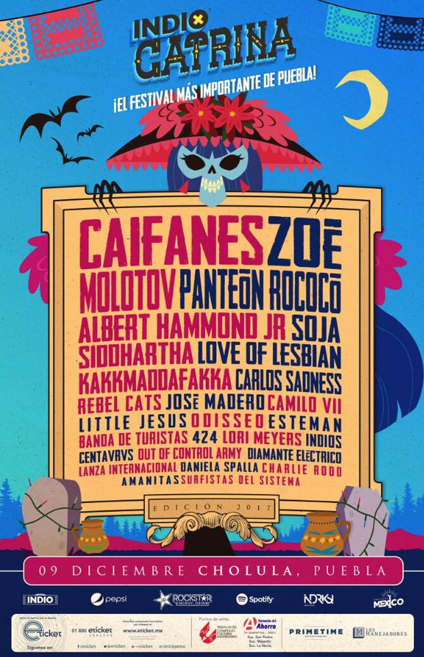 LLEGA LA SEGUNDA EDICIÓN DEL FESTIVAL CATRINA A PUEBLA dtmtoluca