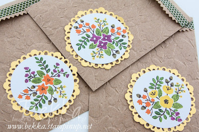 Treat Bags And A Sneak Peek of the new Into The Woods Papers from Stampin' Up! UK