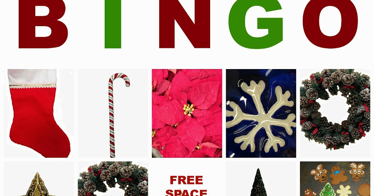 11 free, printable christmas bingo games for the family Daily Messes: Christmas BINGO