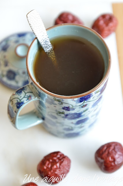 Infusion ou thé aux jujubes (chaud ou froid)