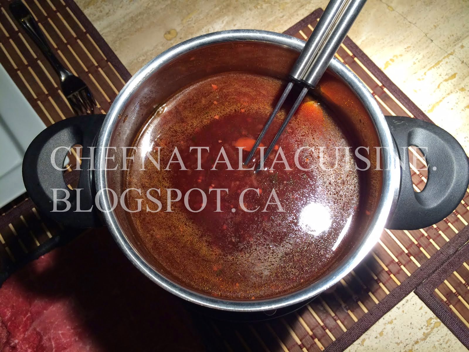 À s'en lécher les doigts Bouillon à fondue chinoise