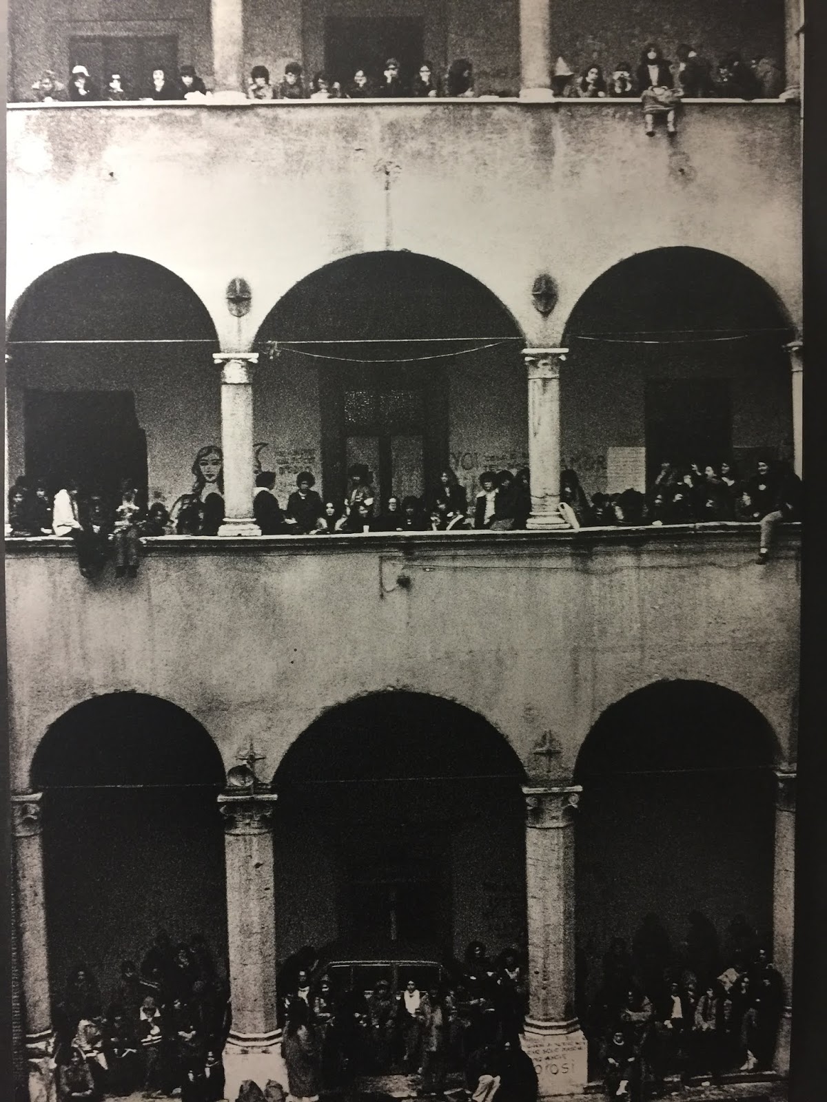 Gli anni Settanta Via del Governo Vecchio 39