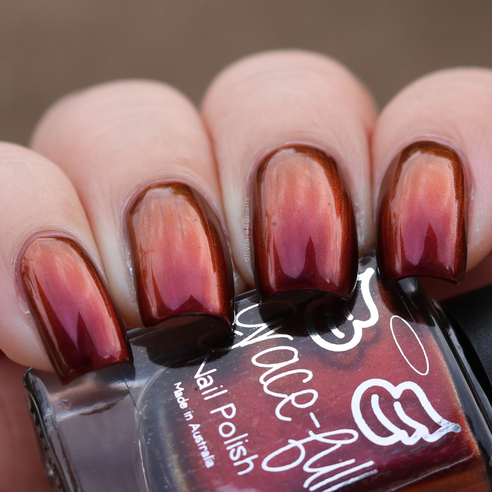 Grace-full Nail Polish Cats Meow swatched by Olivia Jade Nails