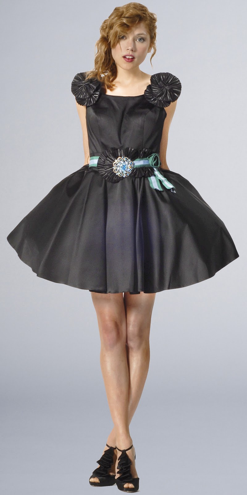 KIND OF DRESS, CLOTHES, FASHION: Fall Party Dress