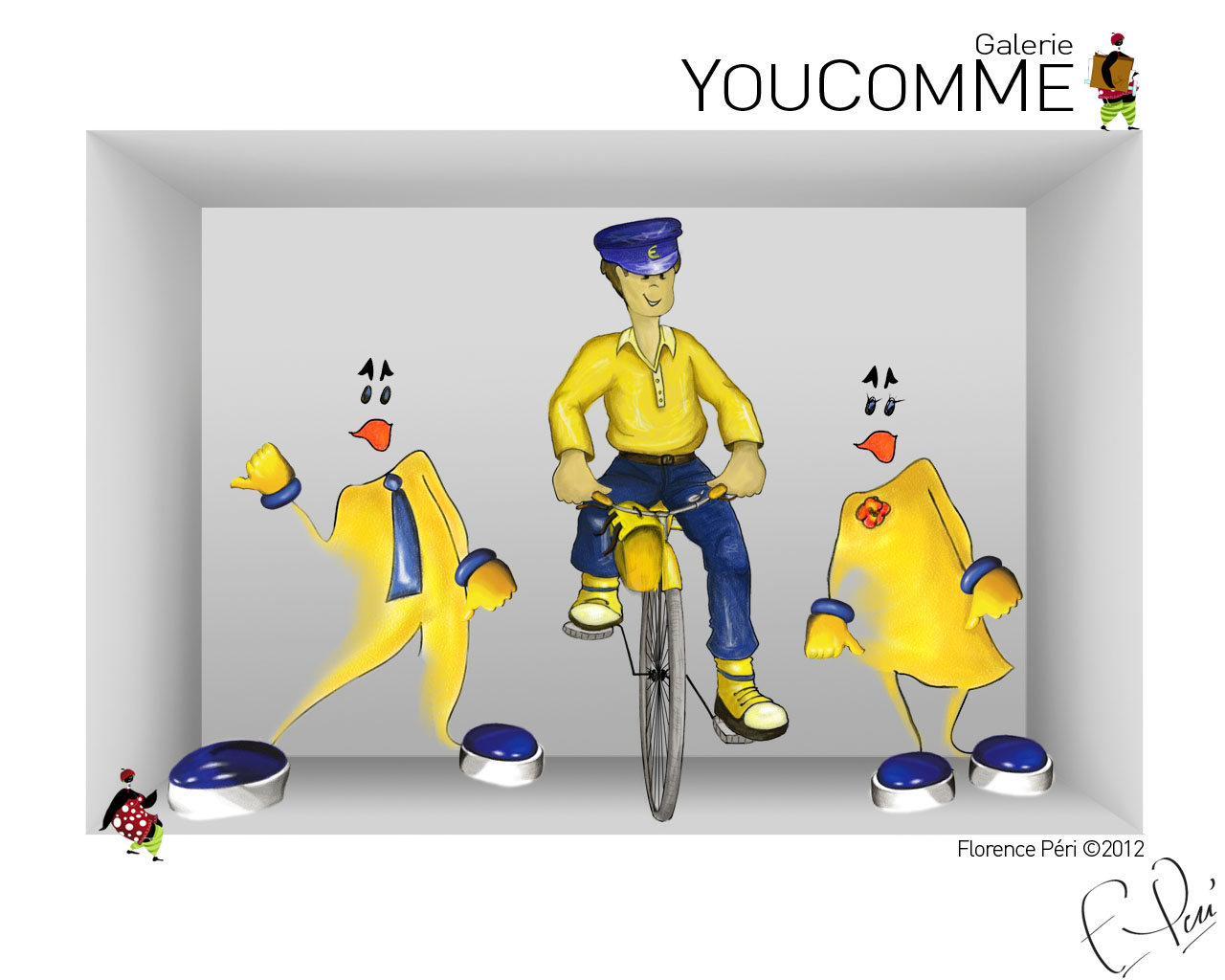 Florence PERI • Galerie MASCOTTES / PICTOS / LOGOS