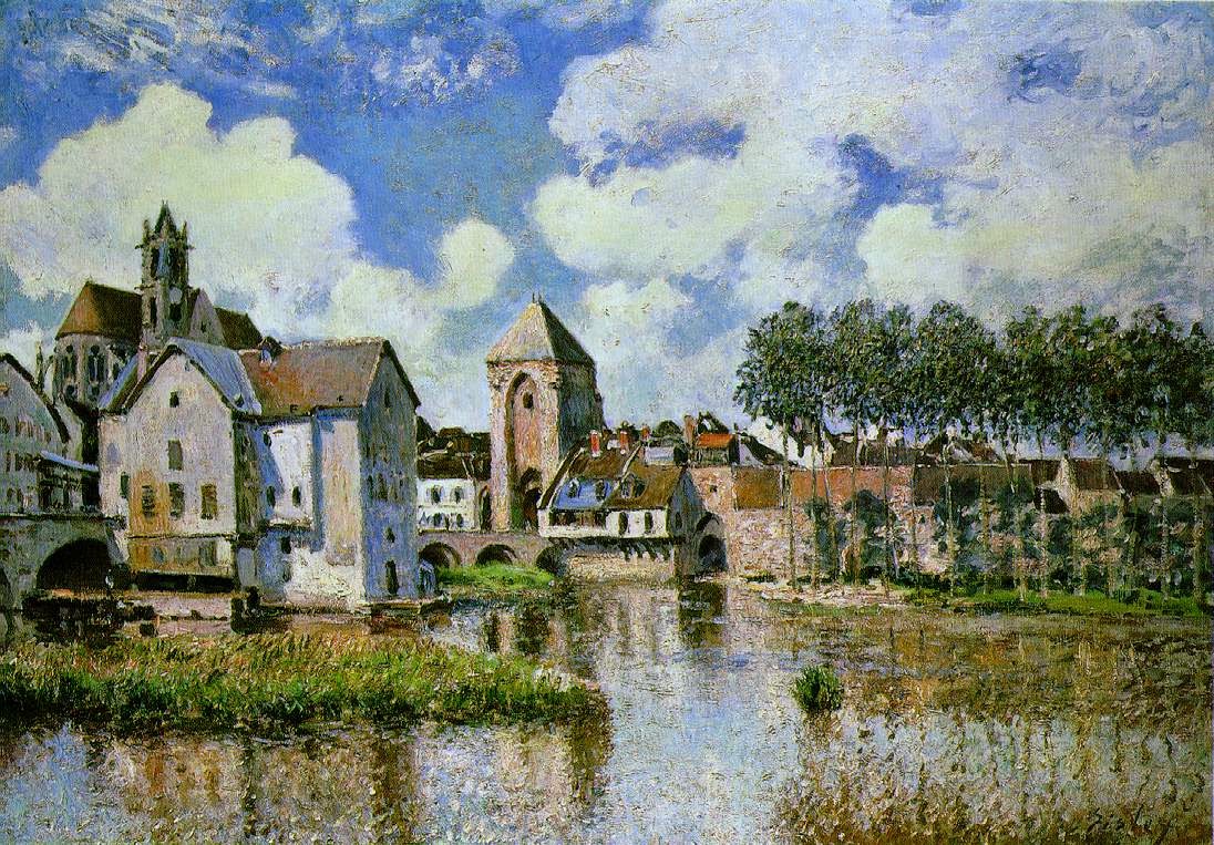PAISAJES DE SISLEY PINTOR IMPRESIONISTA