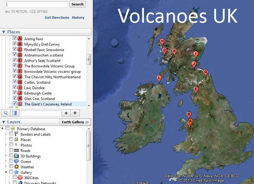Map Of Extinct Volcanoes In Britain World Map Of Extinct Volcanoes - United States Map