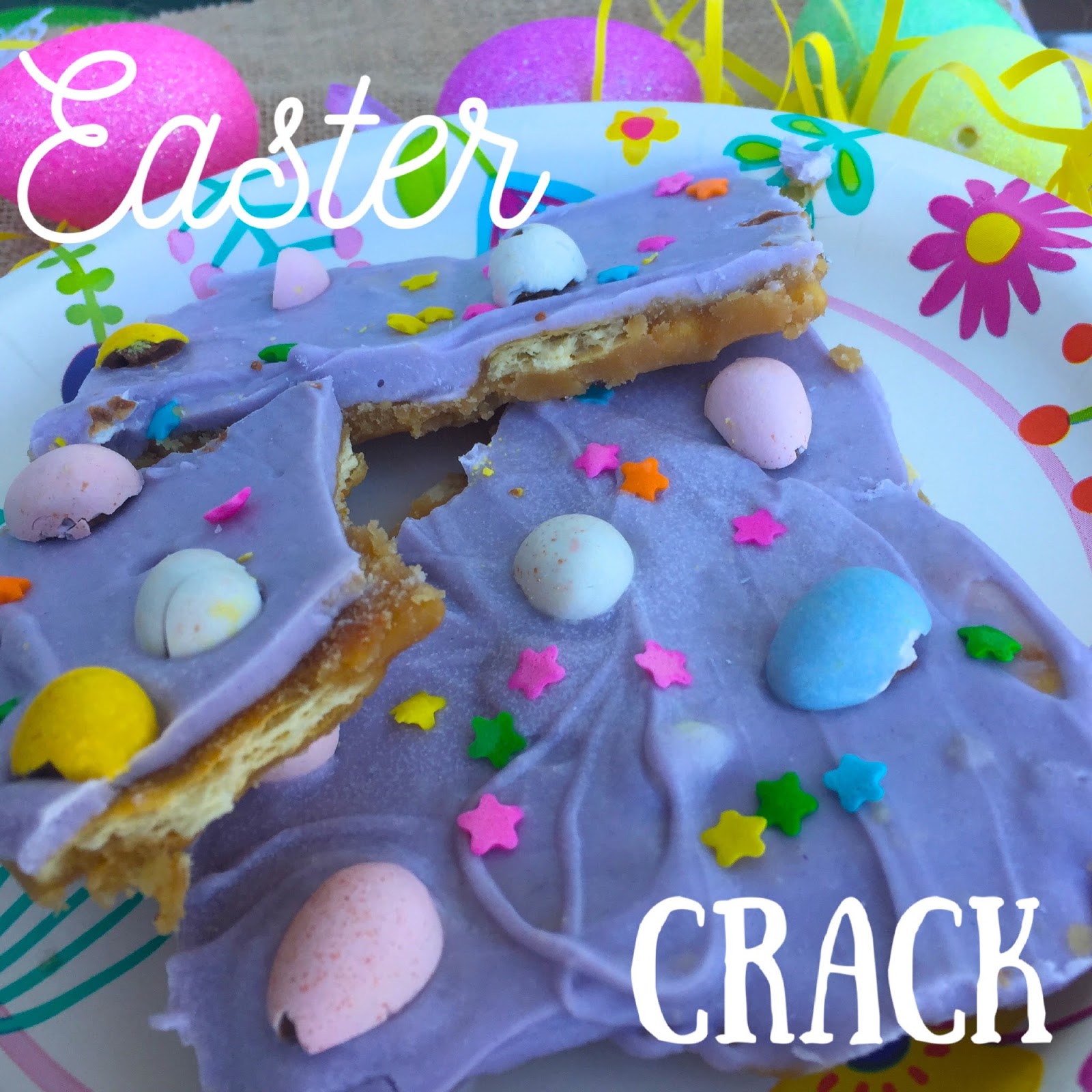 Prairie Girl in the Big, Scary World *Recipe* Easter Crack White