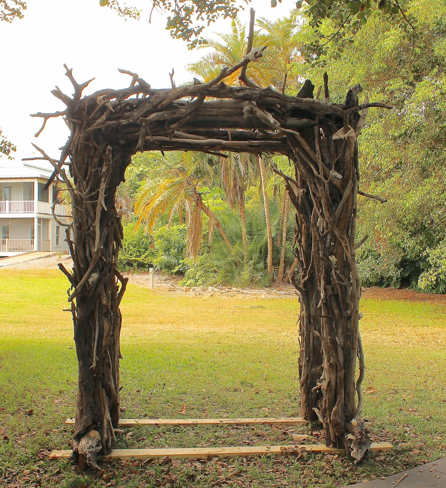 Connecting Pieces Wedding Arbor 2 Finished