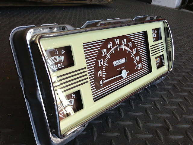 1940 Ford dash gauges