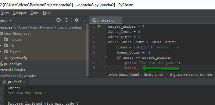 While loops - American Python