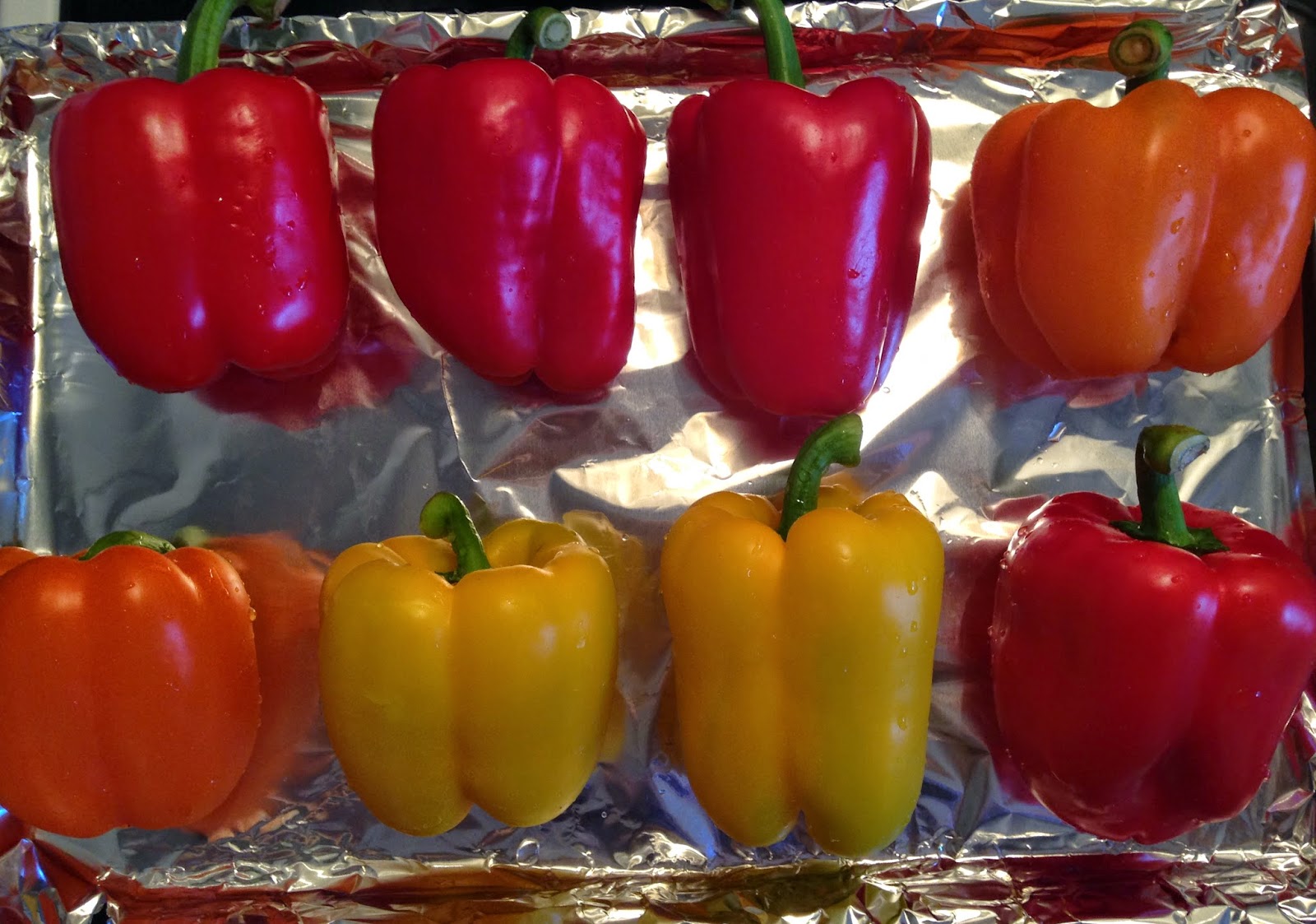 Frugal Allergy Mom Roasted Bell Peppers