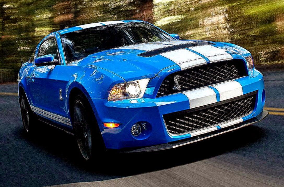 Ford Shelby Blue Wallpaper Hd Download