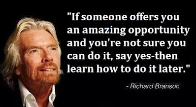 Quote by Richard Branson about leadership and how he does things differently quoted by Richard Gourlay