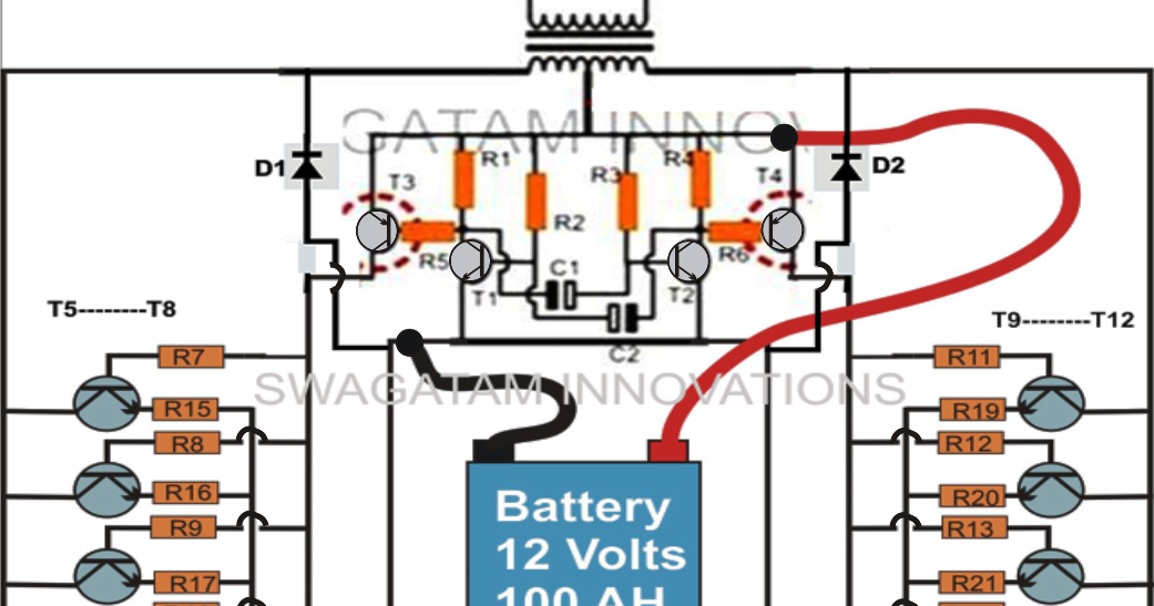 10+ Homemade Inverter Circuit Diagram | Robhosking Diagram
