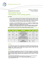 Tessenderlo, Q3, 2015, report, front page