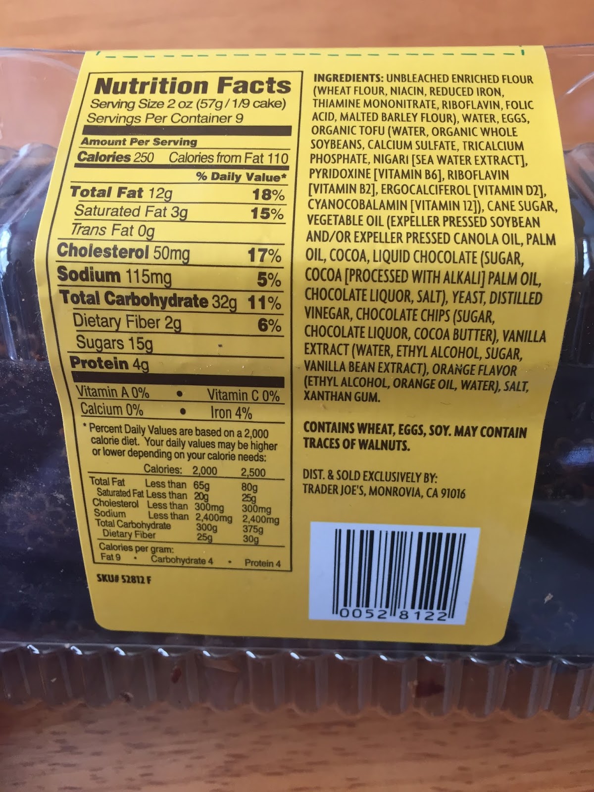 Trader Joe's Chocolate Brooklyn Babka