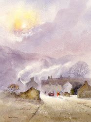 painting light skies watercolour atmosphere watercolor davidbellamyart bellamy paintings landscape david watercolours aquarelle demonstration seminar