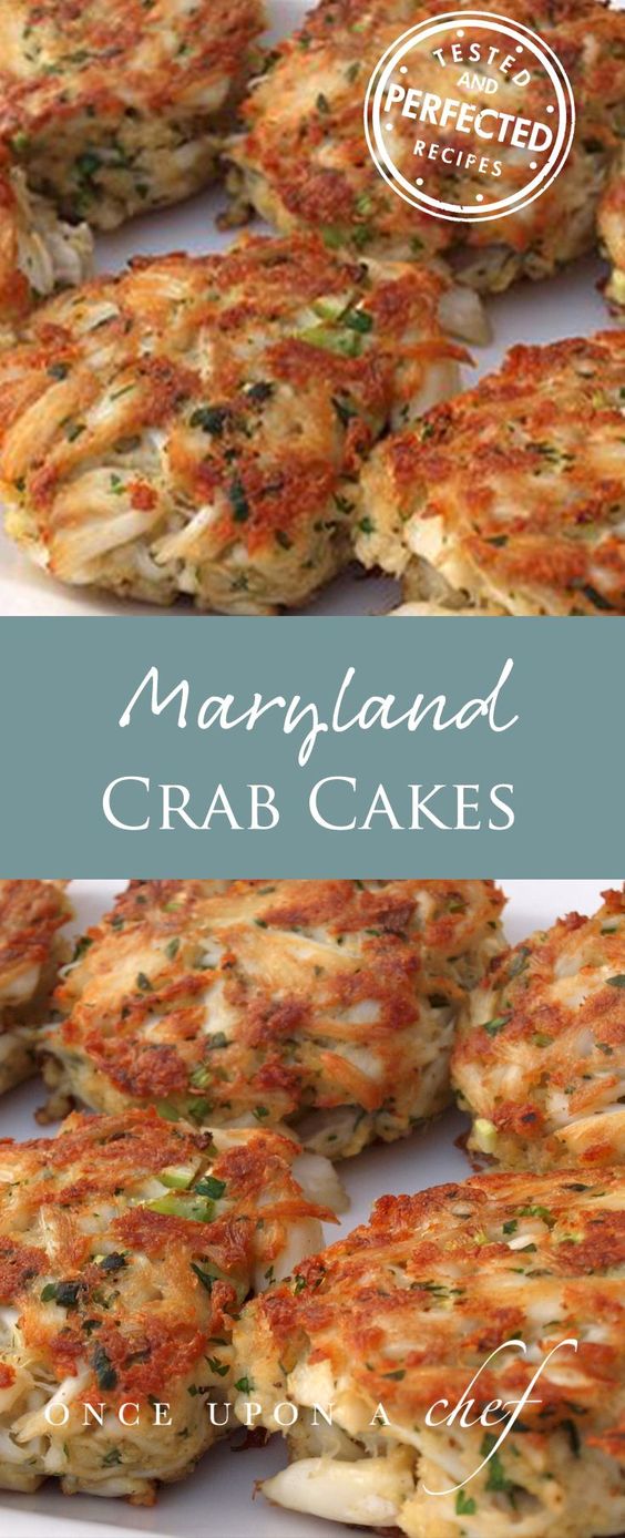 Maryland Crab Cakes with Quick Tartar Sauce - Healthy Recipes | Clean