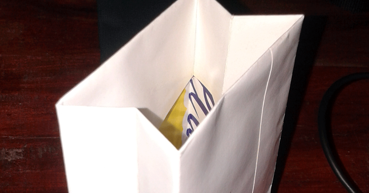 Cara Buat Paper Bag Dari Kertas Nasi / 12 Ide Kerajinan