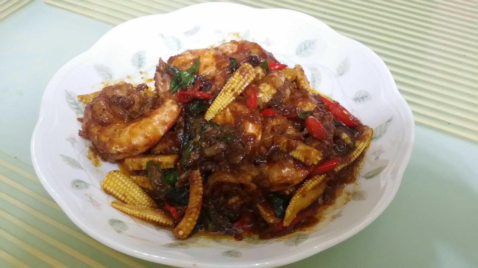 My Favourite Recipes My Udang Masak Kam Heong