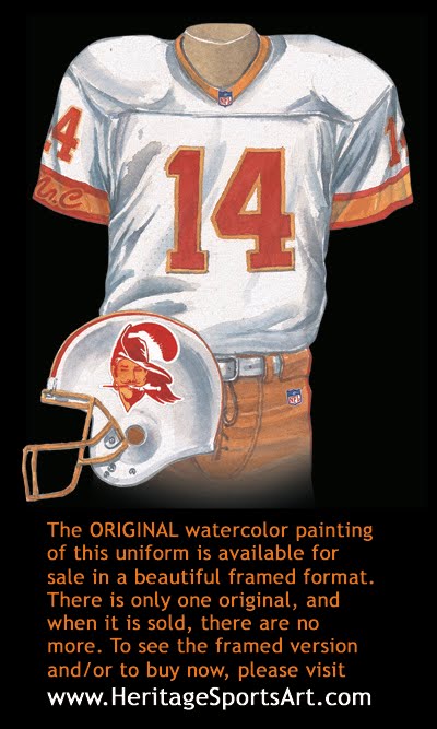 Tampa Bay Buccaneers Uniform and Team History | Heritage Uniforms and Jerseys - NFL, MLB, NHL