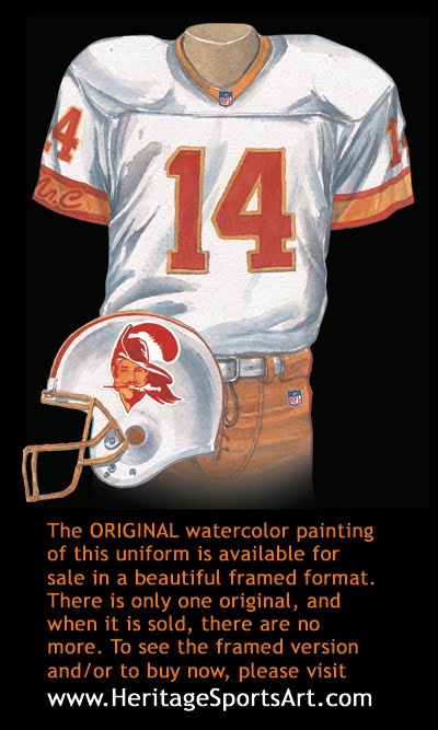 1976 tampa bay buccaneers uniform