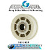 SPARE PARTS UNIMAC, Assy  Idler Wheel & Bearing Original Genuine Parts Alliance Laundry System.