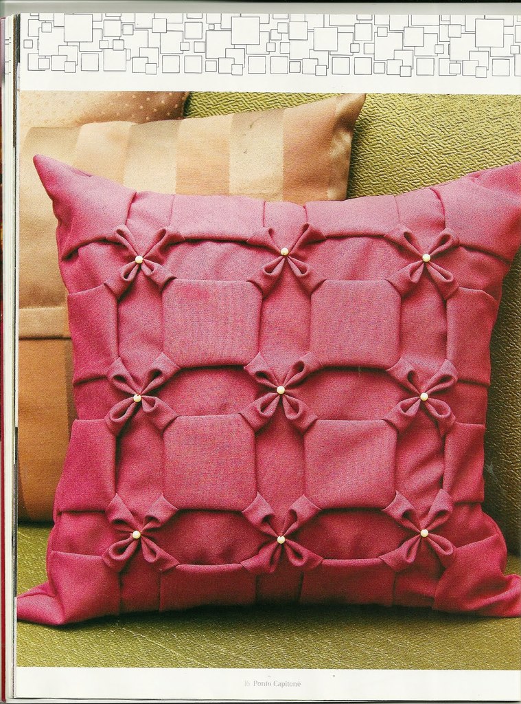Подушки с буфами и схемы. Pillows poufs DIY tutorial Подушки с буфами и схемы. Pillows poufs DIY tutorial