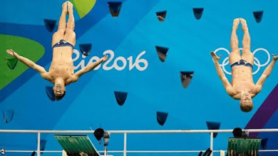 British pair, Laugher and Mears win historic Gold in diving at Rio Olympics 2016