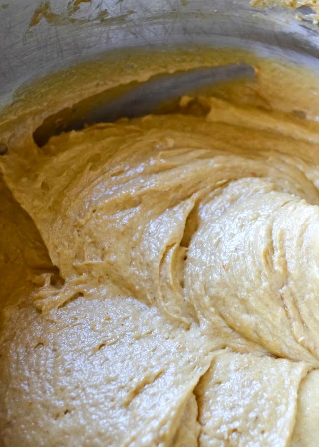 Pumpkin Spice Bundt Cake Batter from Serena Bakes Simply From Scratch.
