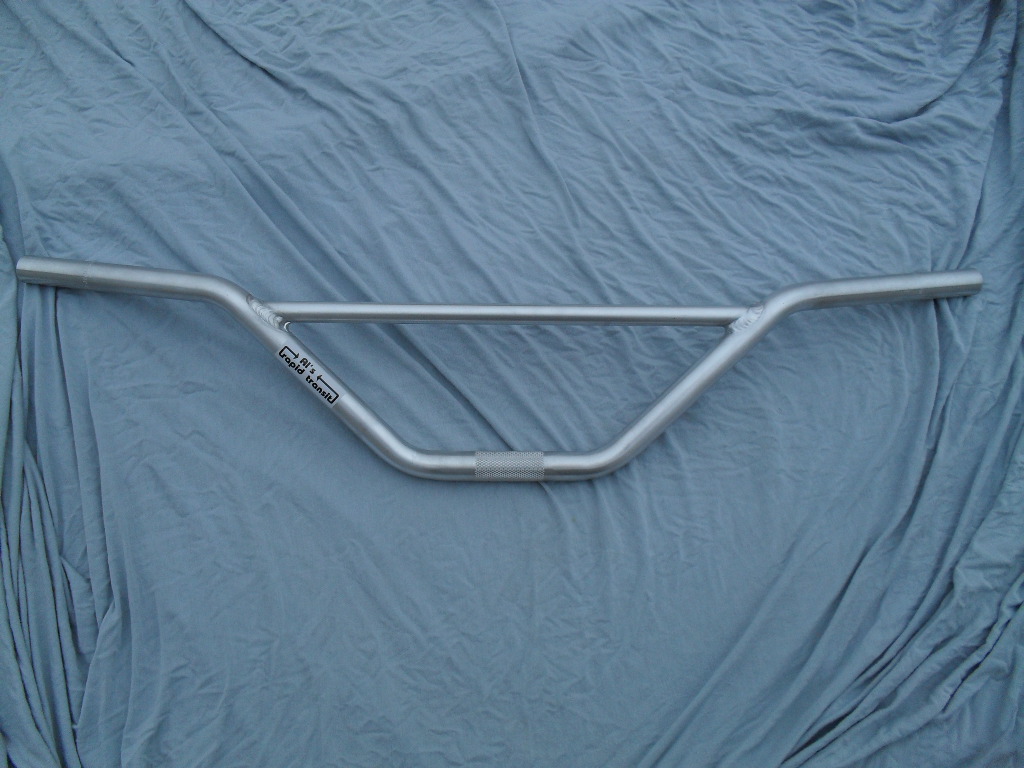 Al's Rapid Transit 30" Aluminum Raw Knurled Cruiser and 30" Chrome