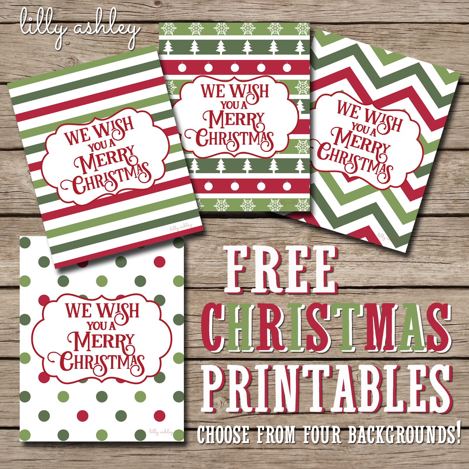 Lilly Ashley: Free Christmas Printables