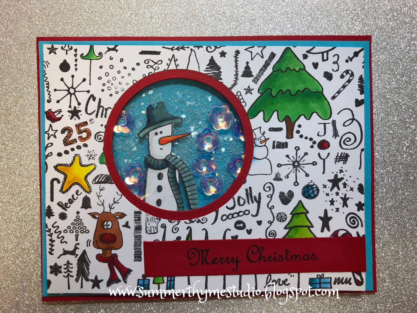 Christmas Whimsy with Technique Junkies Stamps! Summerthyme Studio