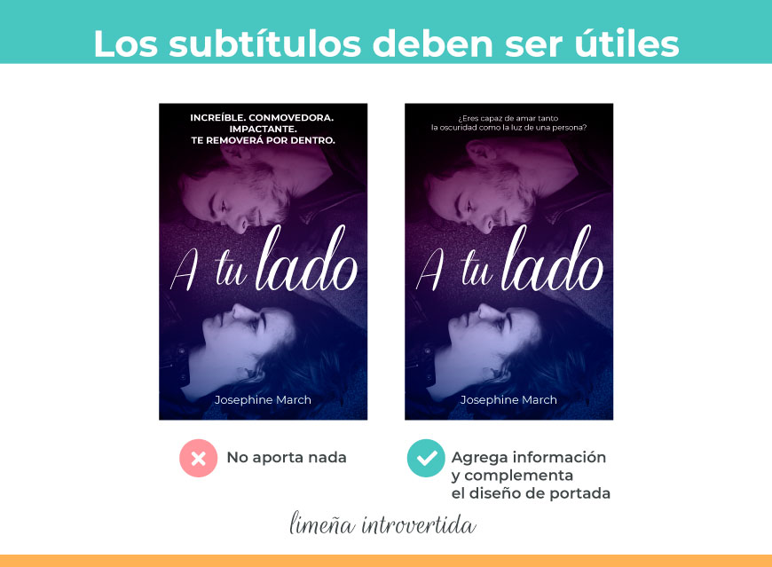 como poner elementos extra en el diseño de portada de libro