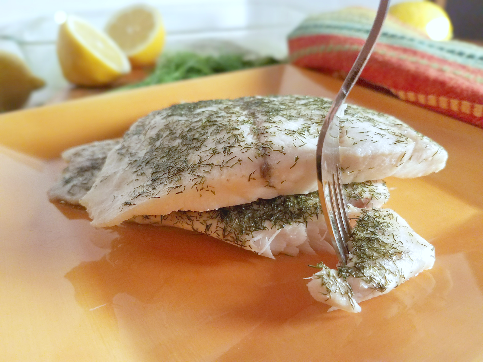 20 Minute Lemon Dill Fish Taste Abounds