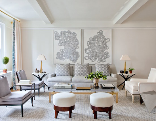 The Zhush: Home Tour: A Chic NYC Apartment With Ladylike Details
