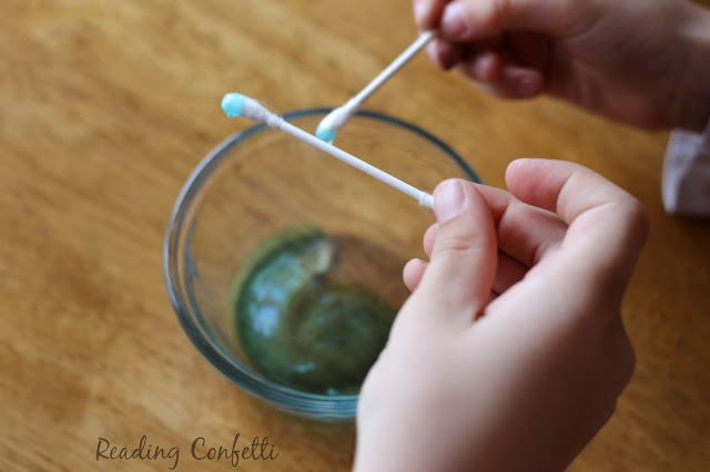 Make your afternoon snack more fun with this colorful milk science experiment