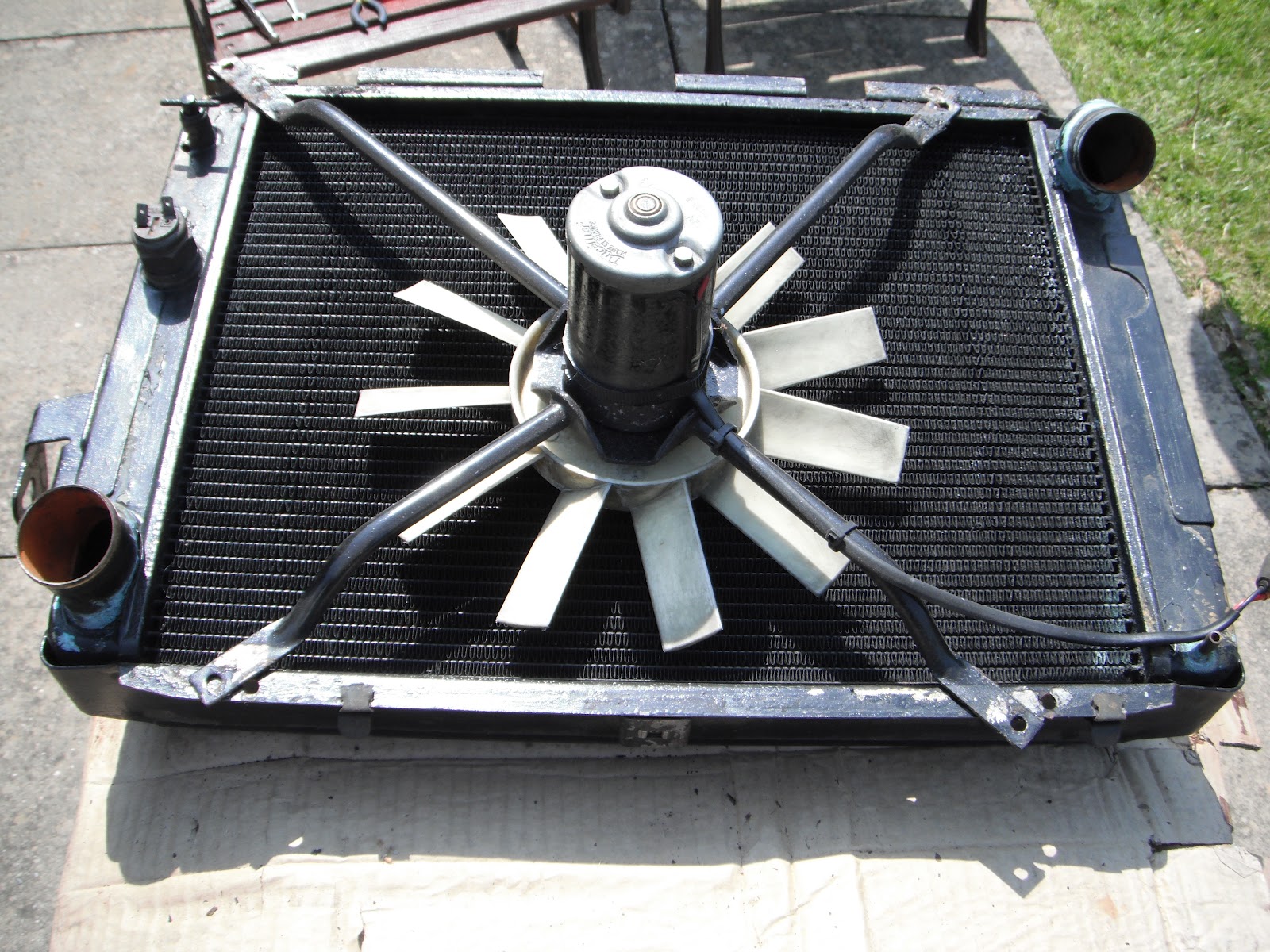 Citroën DS Restoration: Radiator
