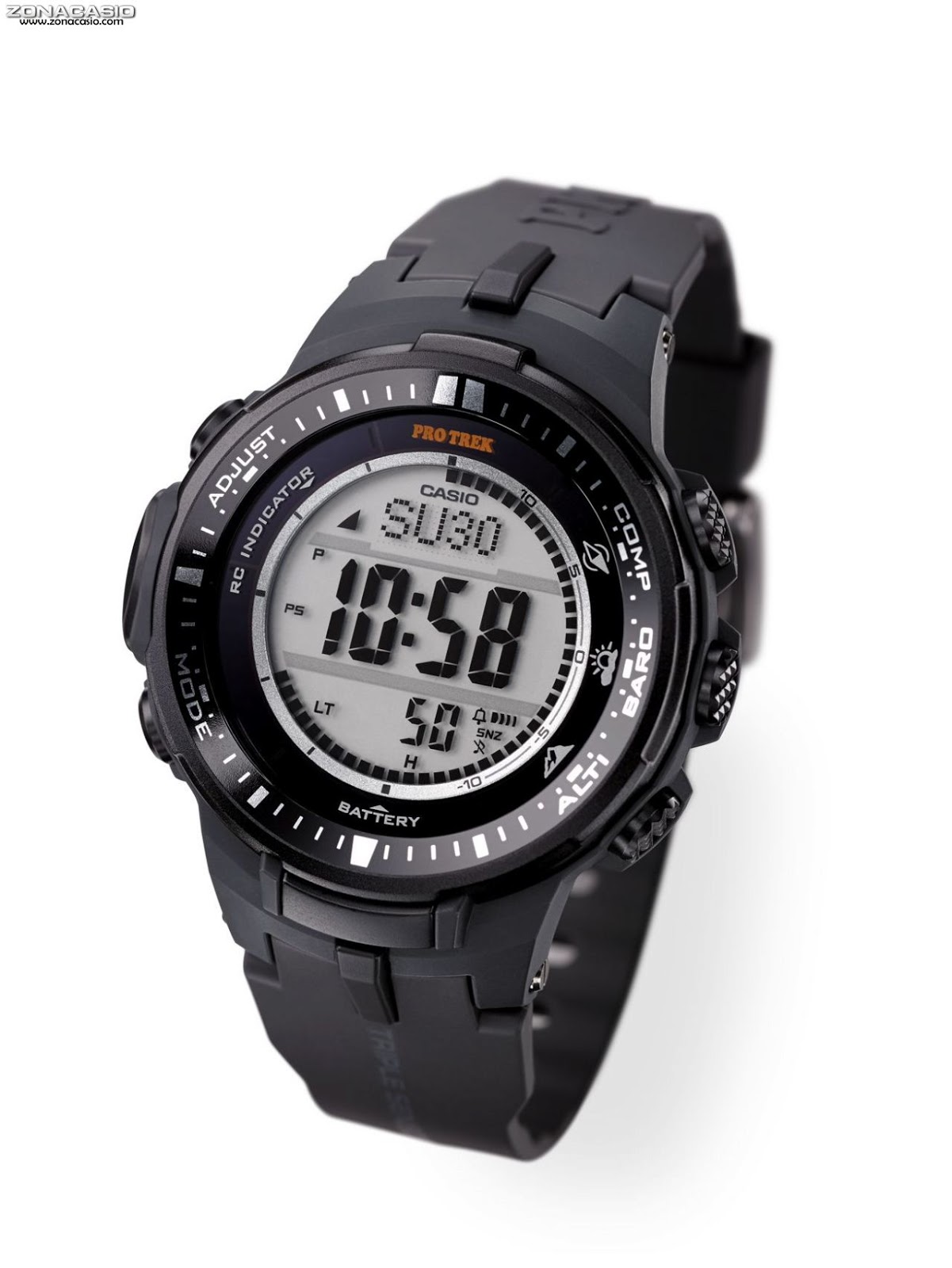 Zona Casio: Casio anuncia la llegada del esperadÃsimo Pro Trek PRW-3000 (nota de prensa incluÃda)