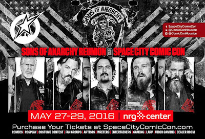 The Sons of Anarchy Cast will Reunite at Space City Comic Con 2016 in Houston, Texas