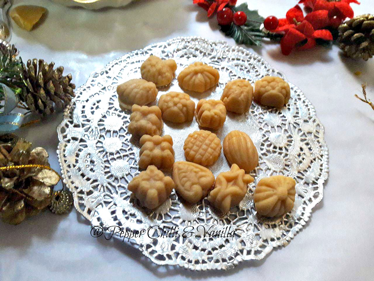 Milk Cream. Christmas SweetMilkcream Recipe quicker version Pepper, Chilli and Vanilla