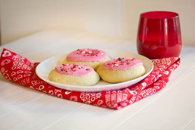 frosted sugar cookies