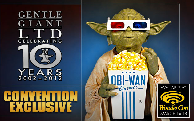 Collecting Toyz: Wondercon 2012 - Gentle Giant x Star Wars Yoda w/ 3D