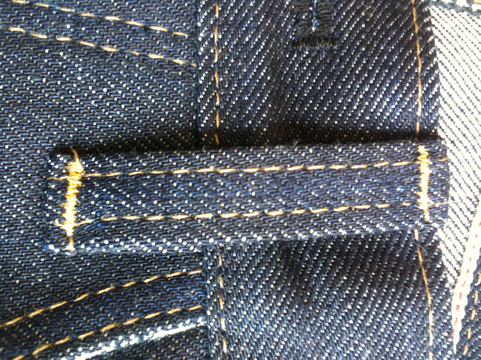 Blue Thimble Denim: The Cone denim jeans are finished